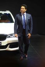 Sachin Tendulkar unveils the new BMW 7 Series at Auto Expo 2016 on 3rd Feb 2016